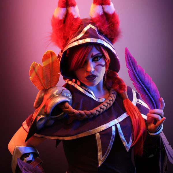 Classic Xayah signed cosplay print