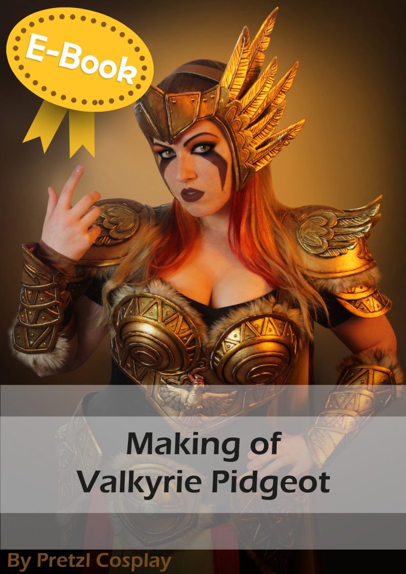 Valkyrie Pidgeot armor and bow cosplay patterns and tutorial - Image 4