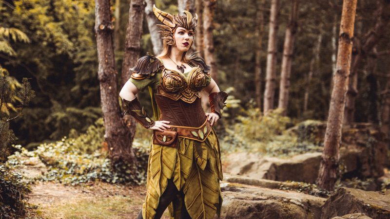 Woodelf Leafeon cosplay patterns and tutorial - Image 16