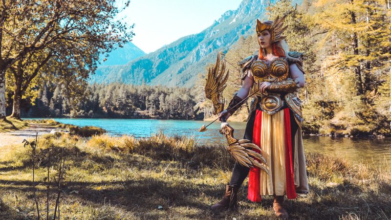 Valkyrie Pidgeot armor and bow cosplay patterns and tutorial - Image 7