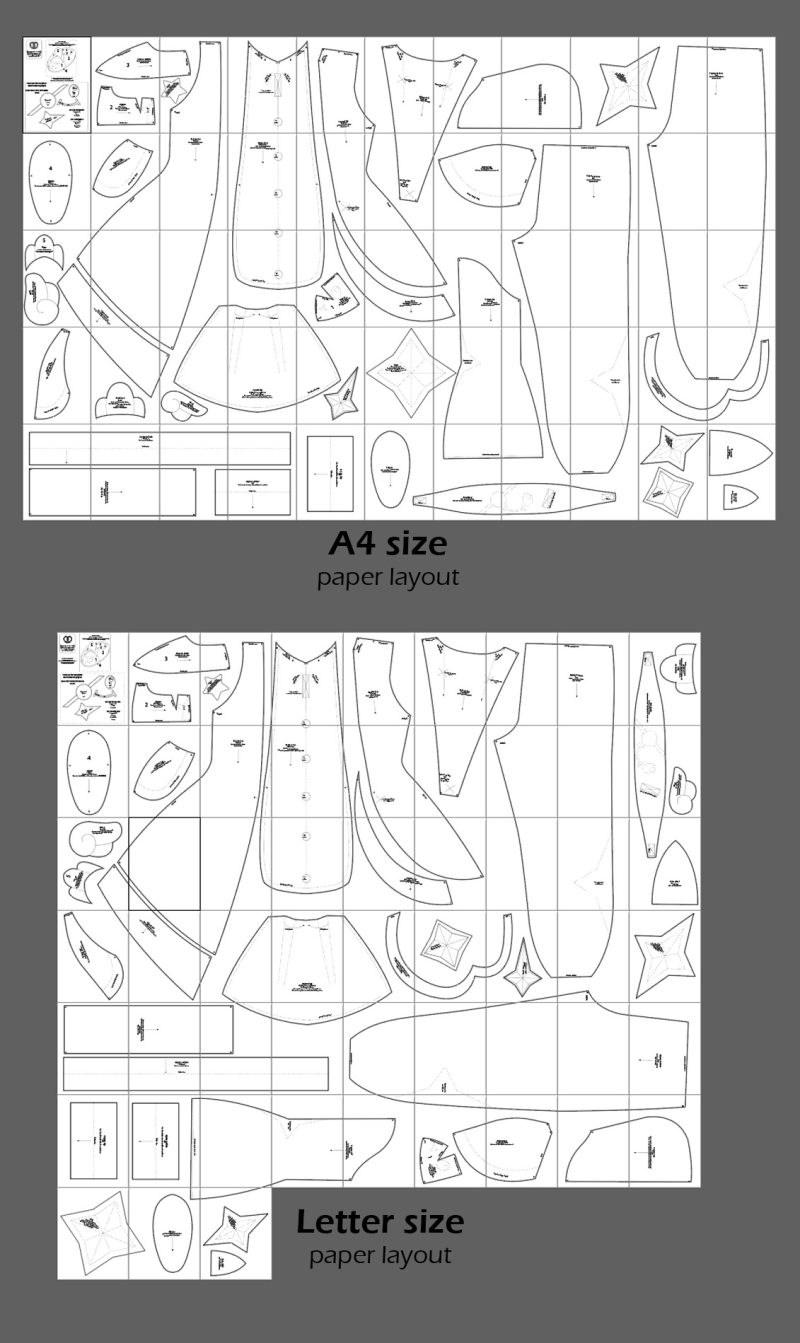 Pajama Miss Fortune patterns and tutorial - Image 4
