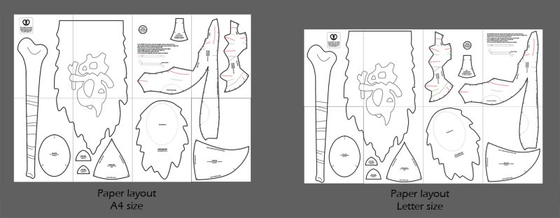 Cubone cosplay patterns and tutorial - Image 2