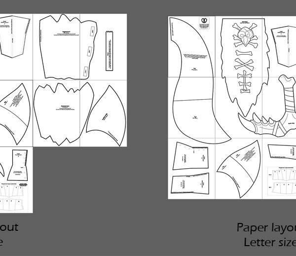 Gnar cosplay patterns and tutorial