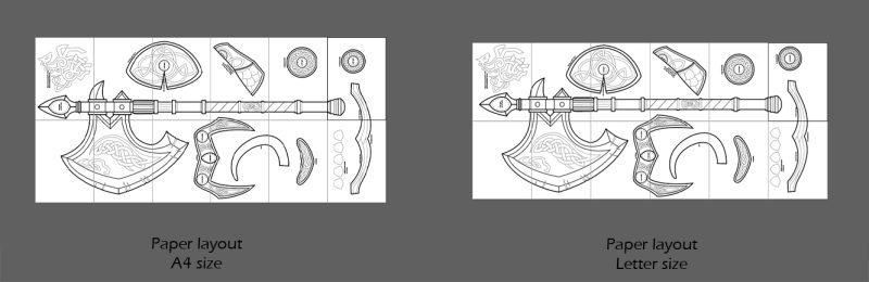 Lady Loki armor and axe patterns and tutorial - Image 2