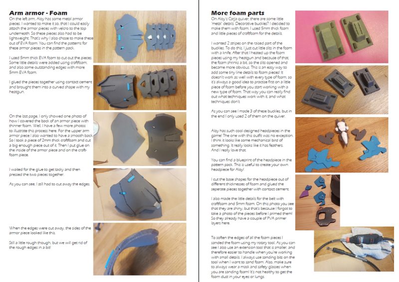 Aloy Carja Blazon Master cosplay patterns and tutorial - Image 5