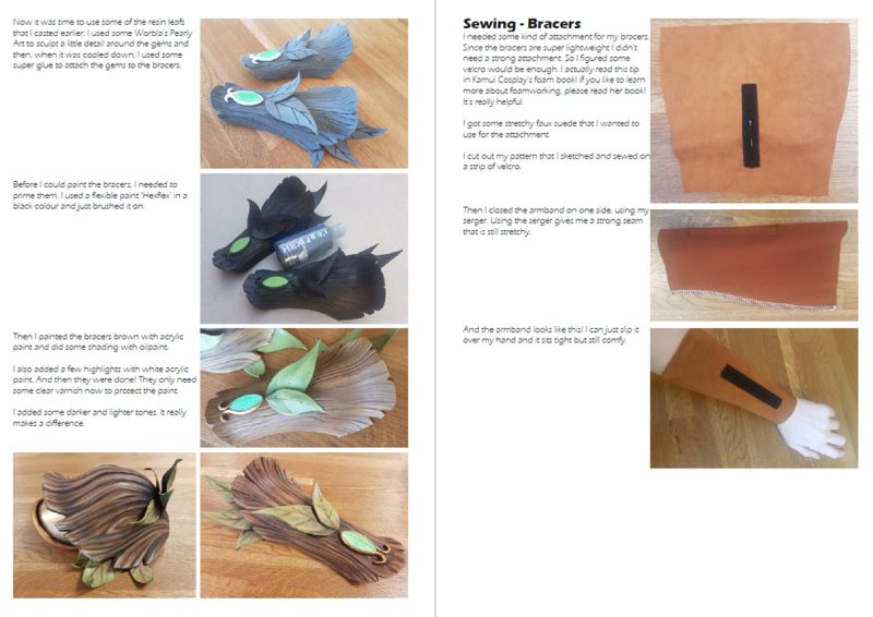 Woodelf Leafeon cosplay patterns and tutorial - Image 12