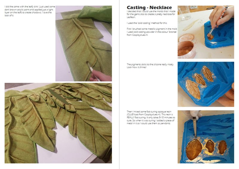 Woodelf Leafeon cosplay patterns and tutorial - Image 9