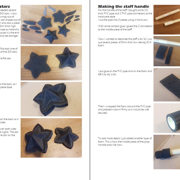 Making an autumn witch hat with EVA foam tutorial Ebook Pretzl Cosplay