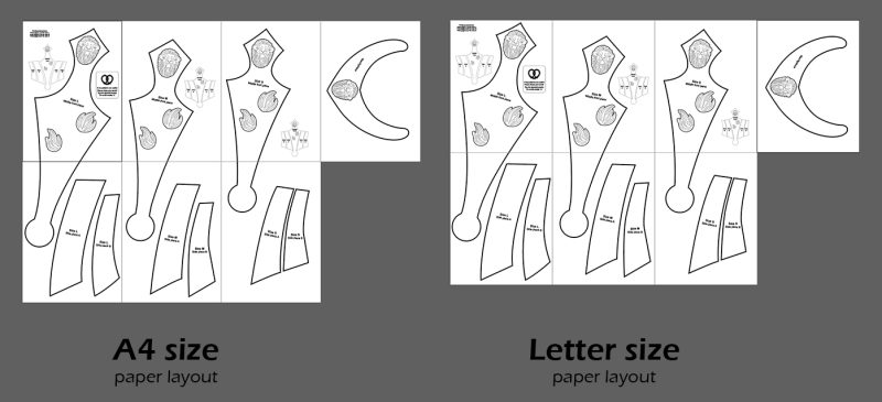 Cersei Lannister corset armor cosplay blueprints - Image 2