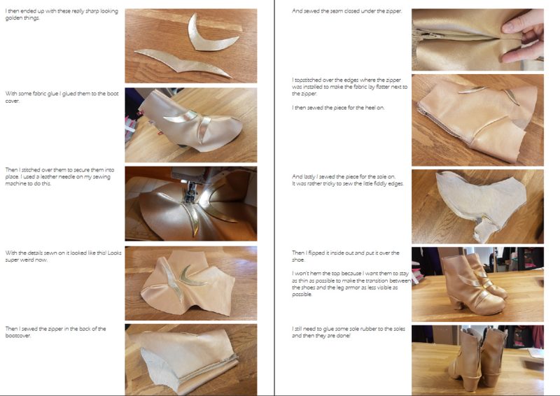 Zelda armor and skirt cosplay patterns and tutorial - Image 8