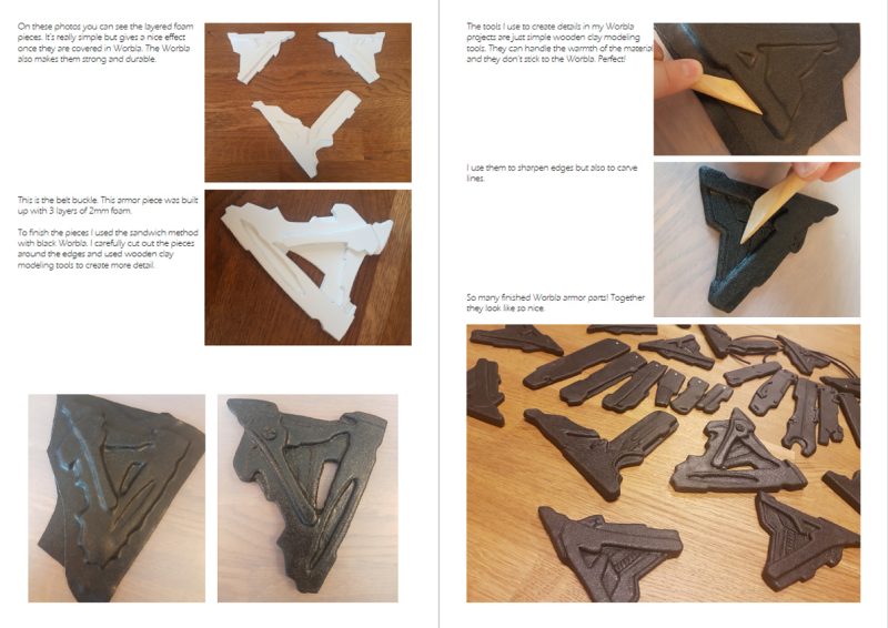 Aloy Banuk Ice Hunter cosplay blueprints and tutorial - Image 8