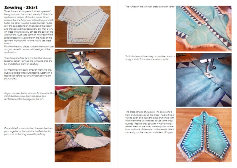 Aloy Banuk Ice Hunter cosplay blueprints and tutorial - Image 6
