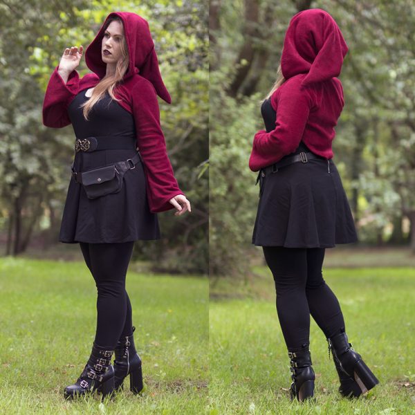 Shrug with hoodie best sale