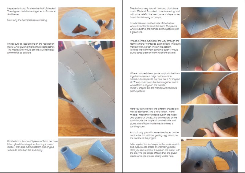 Cubone cosplay patterns and tutorial - Image 6