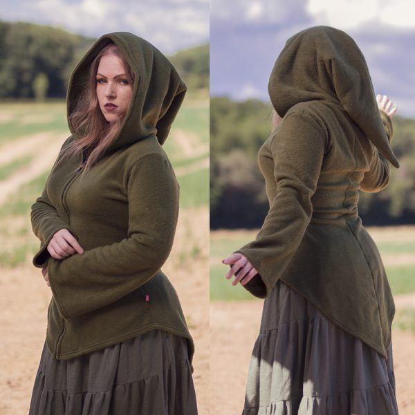 Wood elf tunic (with or without zipper)