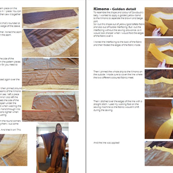 Making an autumn witch hat with EVA foam tutorial Ebook Pretzl Cosplay