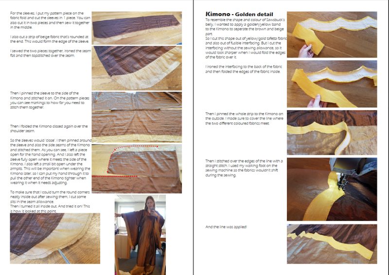 Kimono Faun Sawsbuck patterns and tutorial - Image 5