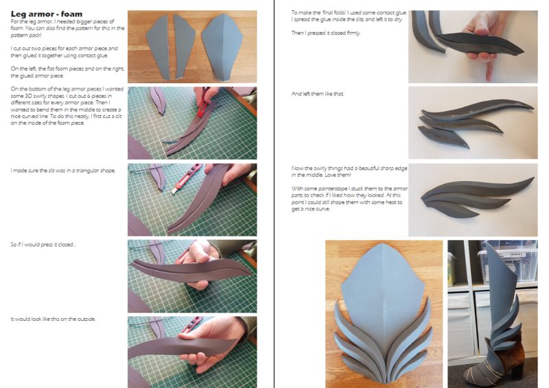 She Ra armor and sword cosplay patterns and tutorial - Image 7