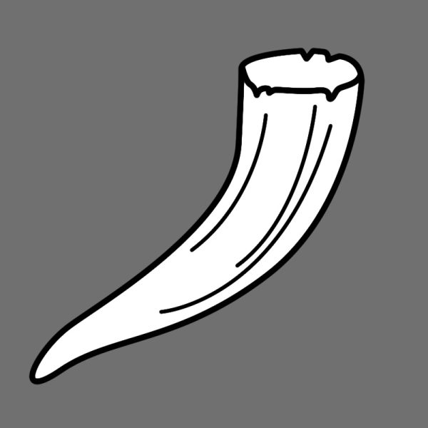 Foam drinking horn pattern and tutorial