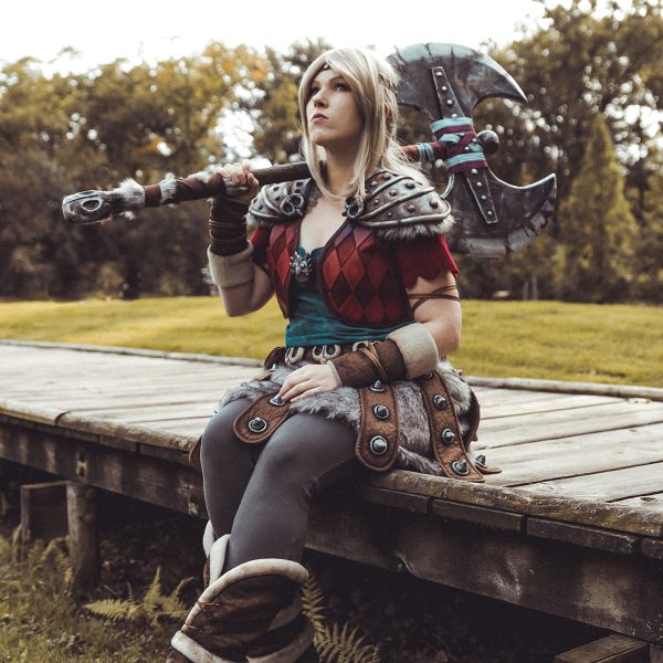 Astrid Hofferson signed cosplay print