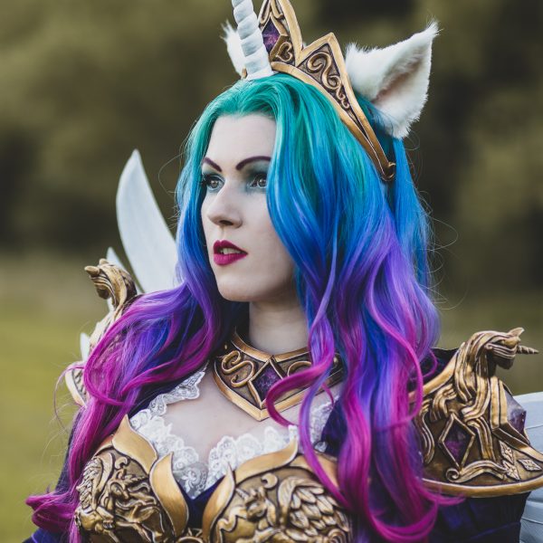 Princess Celestia signed cosplay print