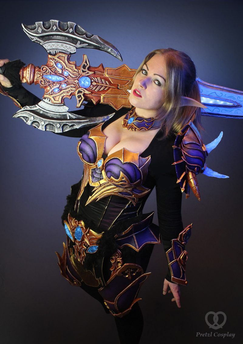 Lineage Moirai Elf signed cosplay print