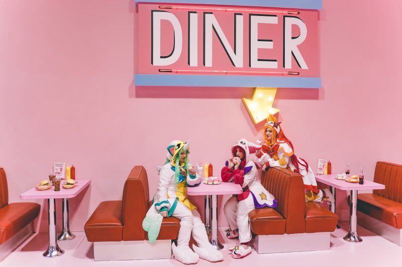 Pajama guardian party signed cosplay print