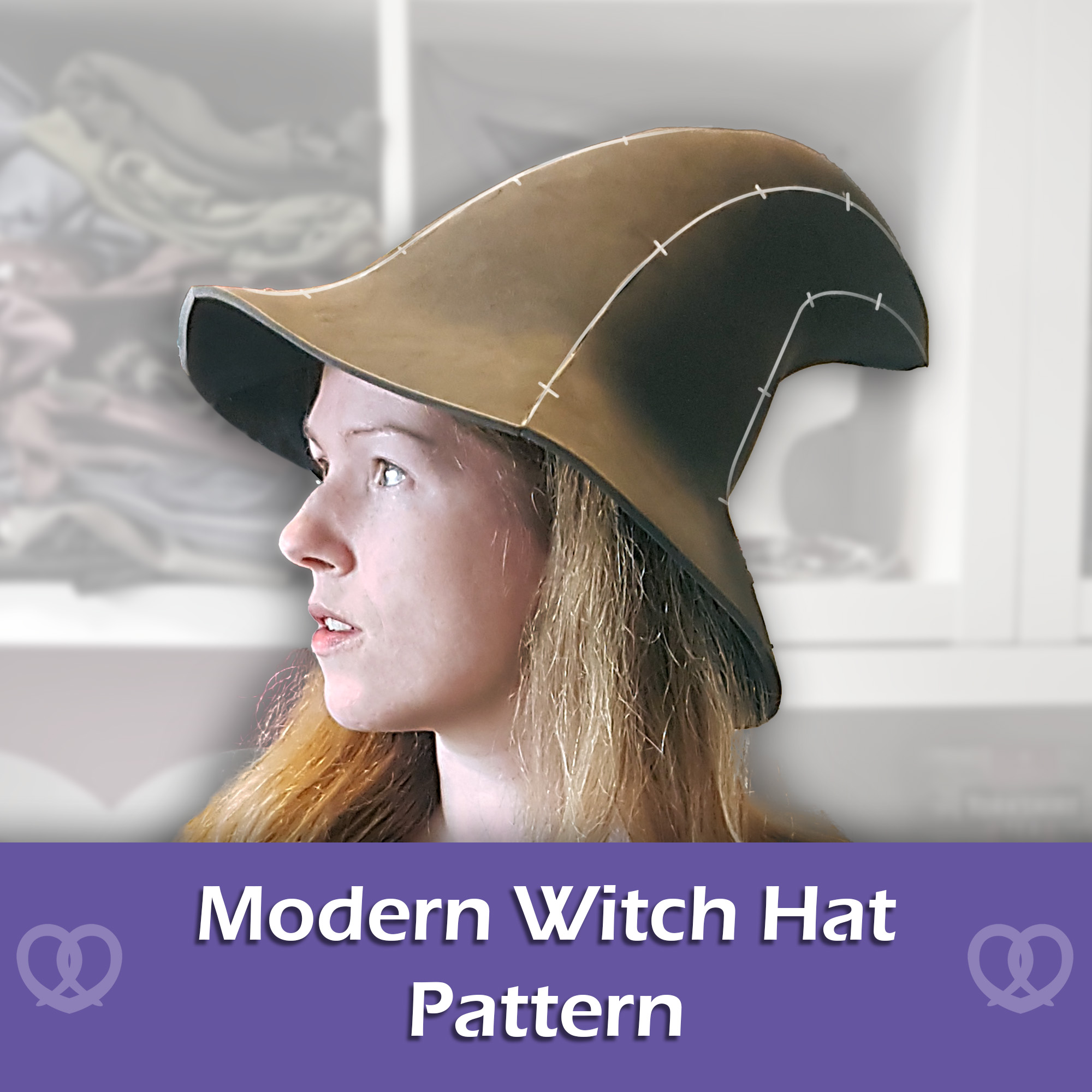 Modern witch/wizard hat pattern - Image 4