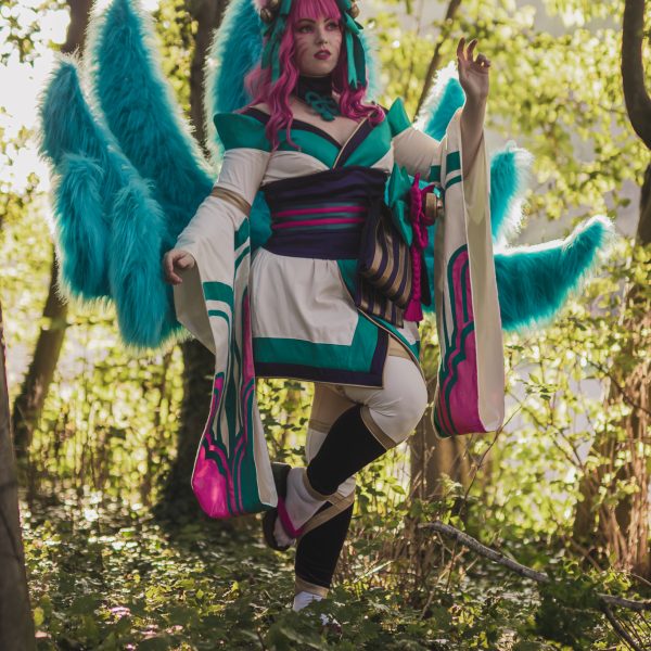 Spiritblossom Ahri signed cosplay print