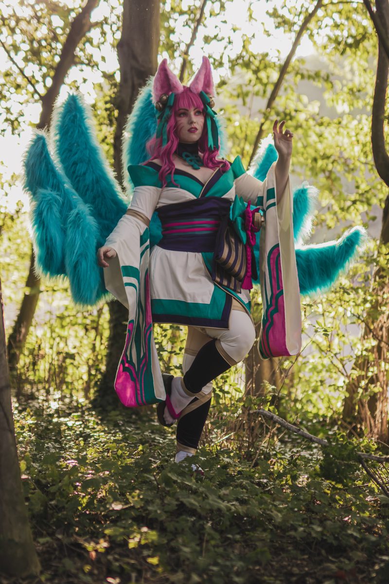 Spiritblossom Ahri signed cosplay print