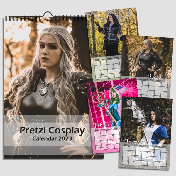 Pretzl Cosplay calendar 2023