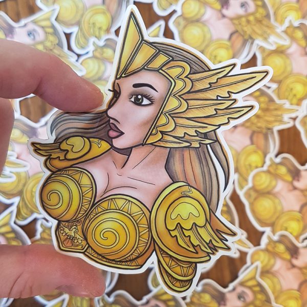 Pidgeot cosplay sticker (vinyl sticker)