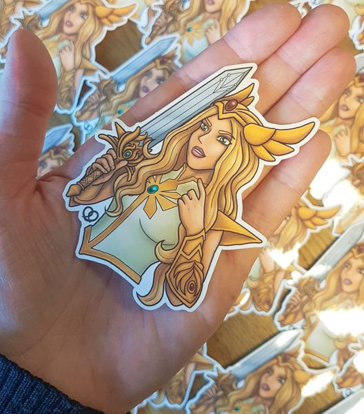 She Ra cosplay sticker (vinyl sticker)