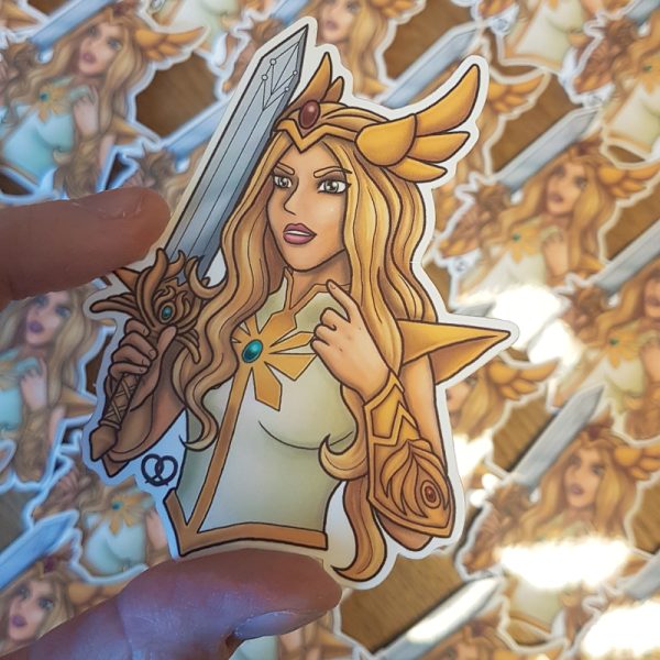 She Ra cosplay sticker (vinyl sticker)