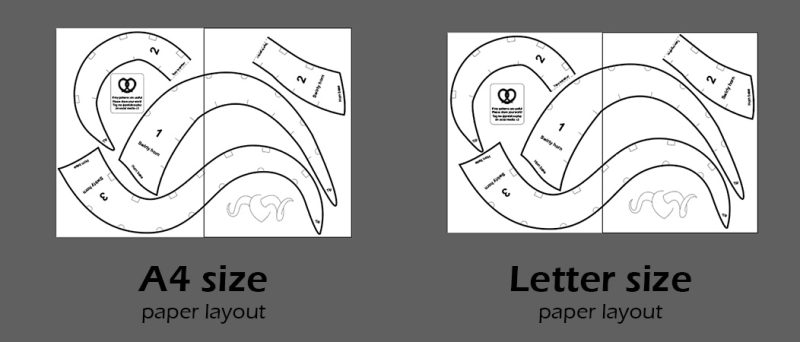 Foam horns pattern collection - 7 patterns and Instruction Ebook - Image 5