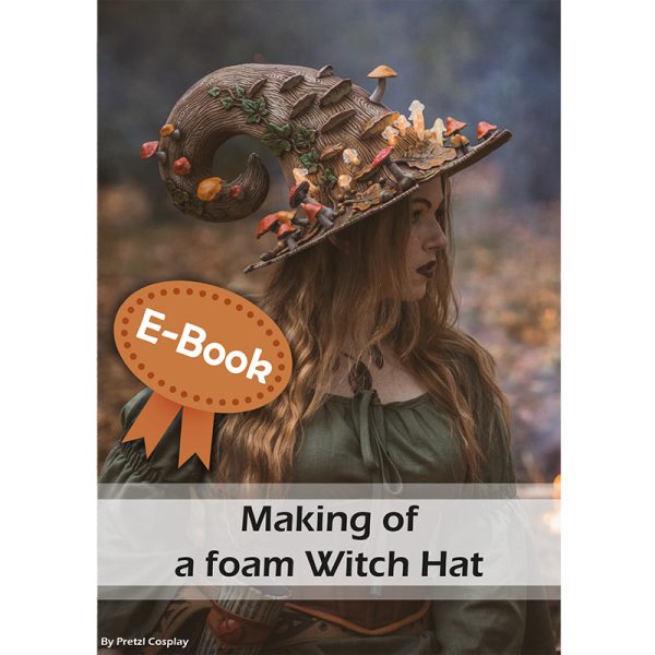 Making an autumn witch hat with EVA foam tutorial – E-book