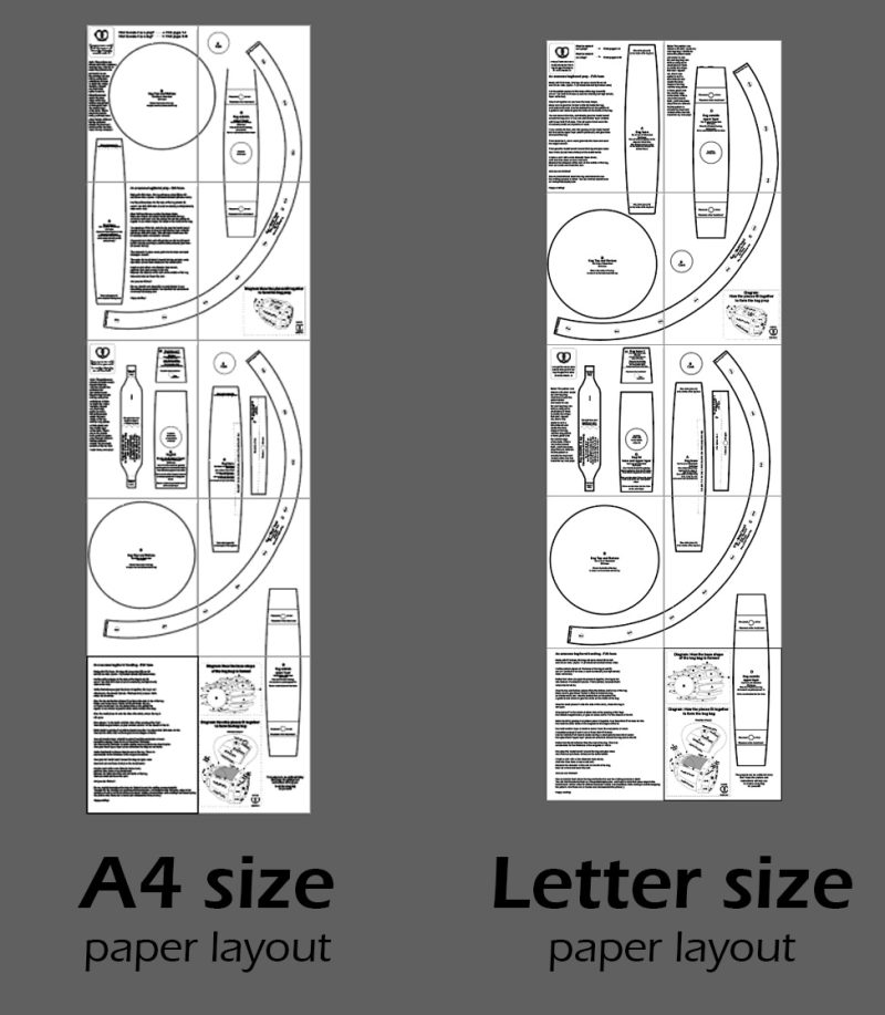 Beer keg (bag) and tankard foam crafting patterns and tutorial - Image 2
