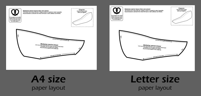 Arm armor (bracers) pattern collection - 10 patterns - Image 6