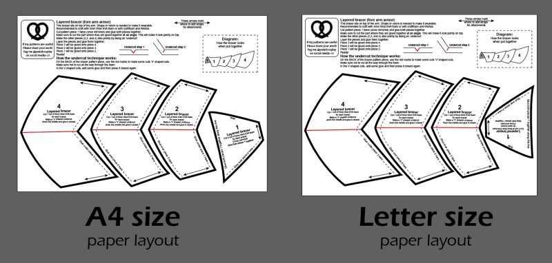Arm armor (bracers) pattern collection - 10 patterns - Image 11