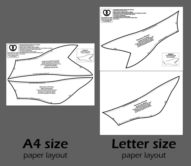 Arm armor (bracers) pattern collection - 10 patterns - Image 9
