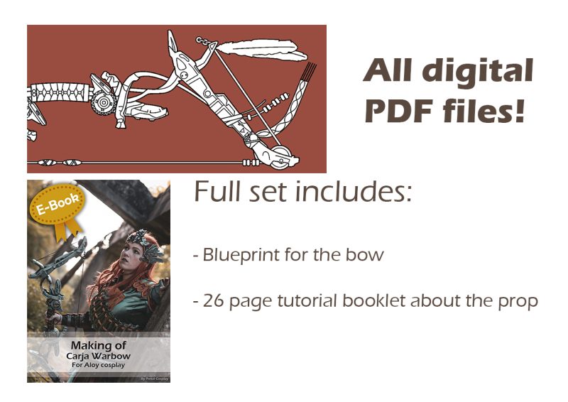 Aloy Carja warbow template and tutorial - Image 3