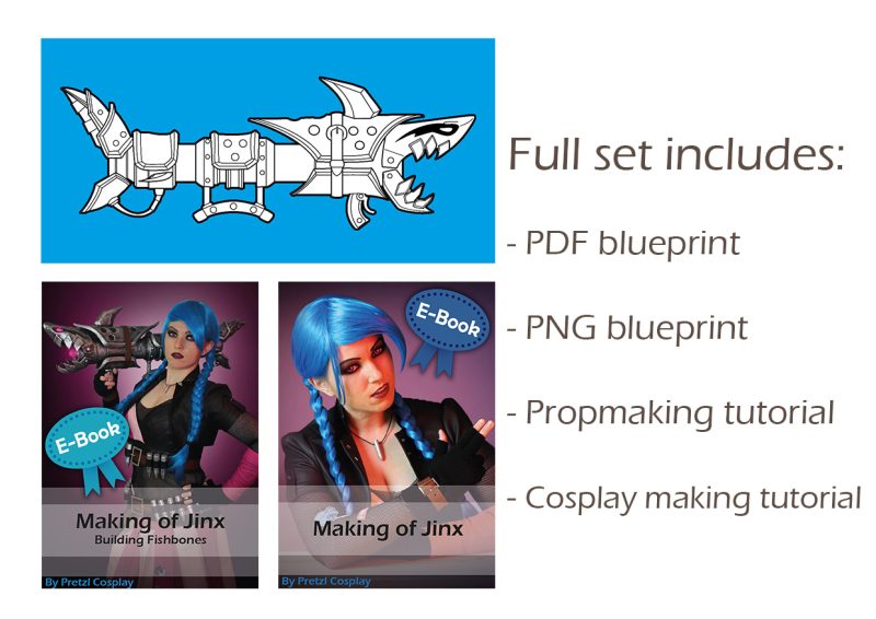 Fishbones shark bazooka blueprint and tutorial - Image 3