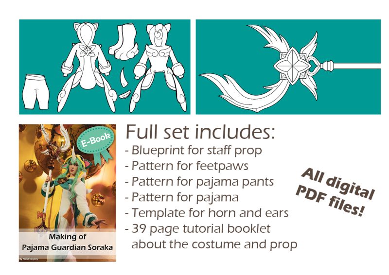 Pajama Soraka patterns and tutorial - Image 6