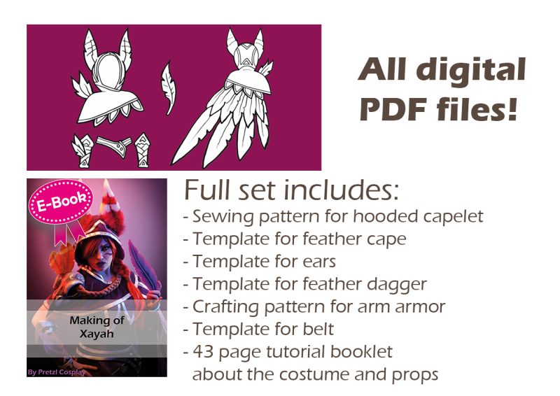 Xayah patterns and tutorial - Image 3