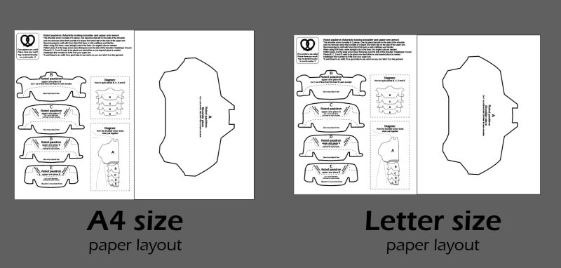 Shoulder armor (pauldrons) pattern collection part two - 6 patterns - Image 5