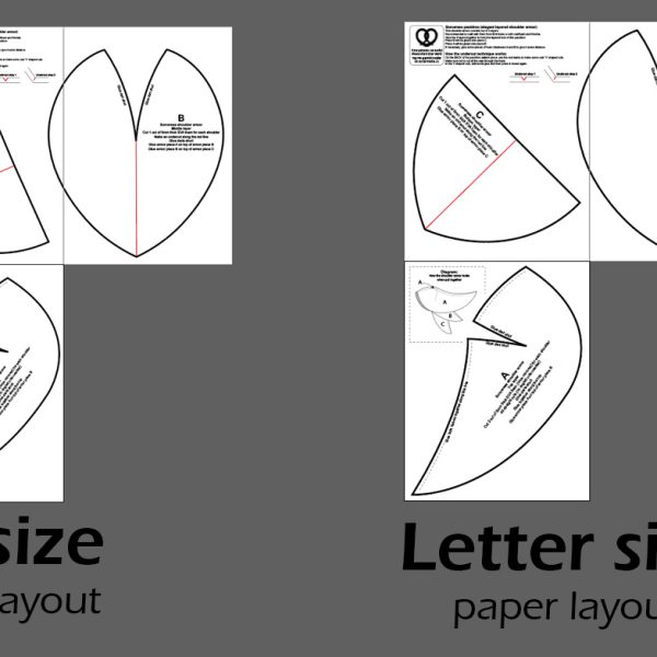 Sorceress shoulder armor pattern