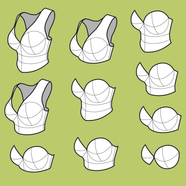 Elven Breastplate pattern collection – 10 variations