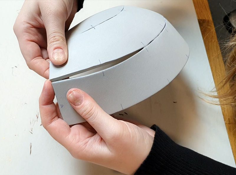 New cosplay crafting pattern set for EVA foam helmet Pretzl Cosplay