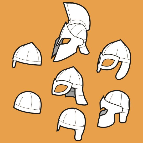 Helmet pattern collection