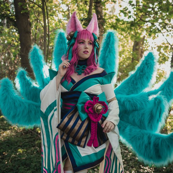 Spiritblossom Ahri signed cosplay print